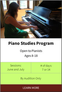 Philadelphia International Music Camp & Festival - Piano Studies Program