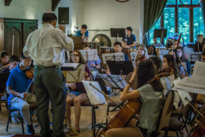 Summer Camp Orchestra Rehearsal